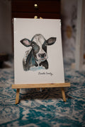Cow Watercolour