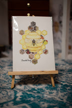 Finding Honey Watercolour