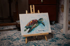 Sea Turtle Watercolour