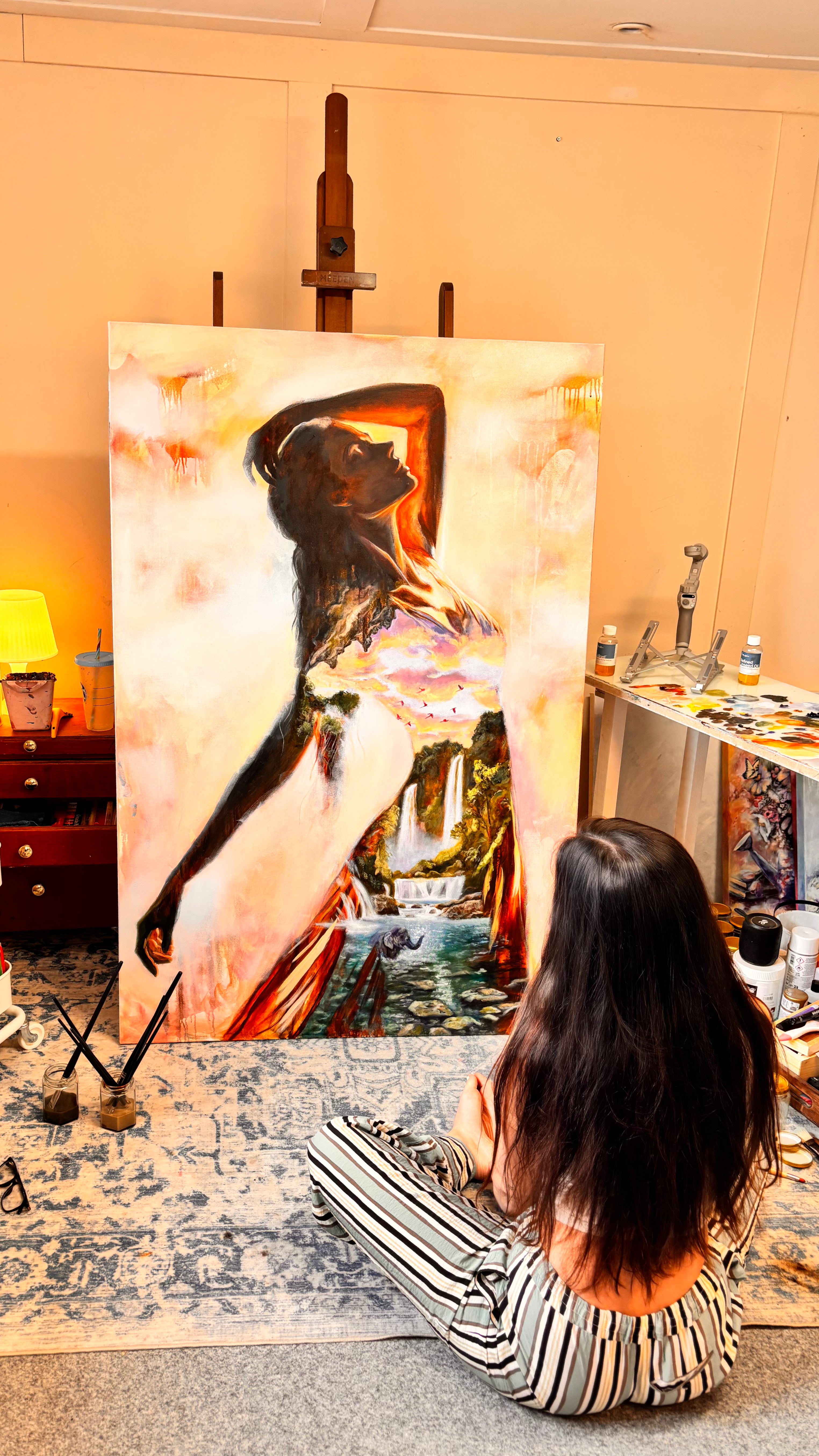In Her Profound Flow