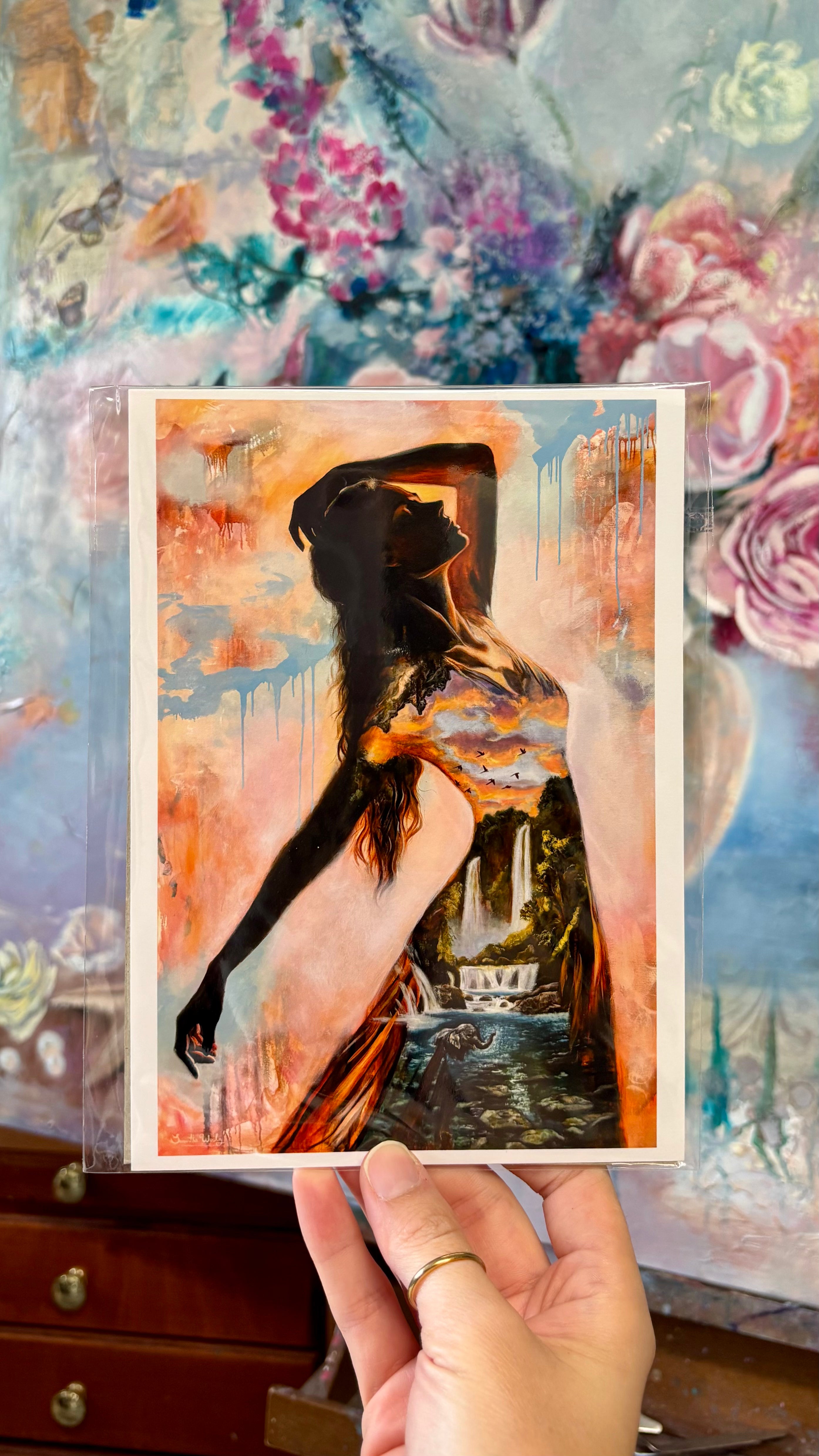 In Her Profound Flow