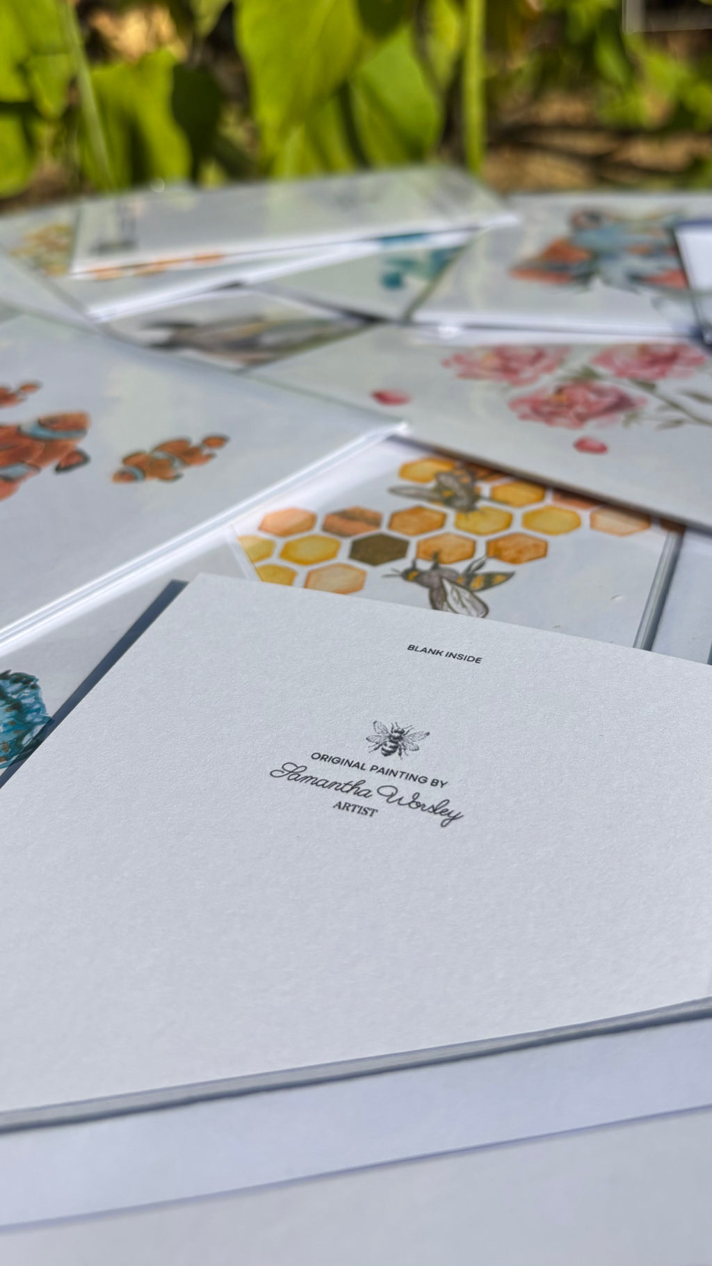 Watercolour Greetings Cards