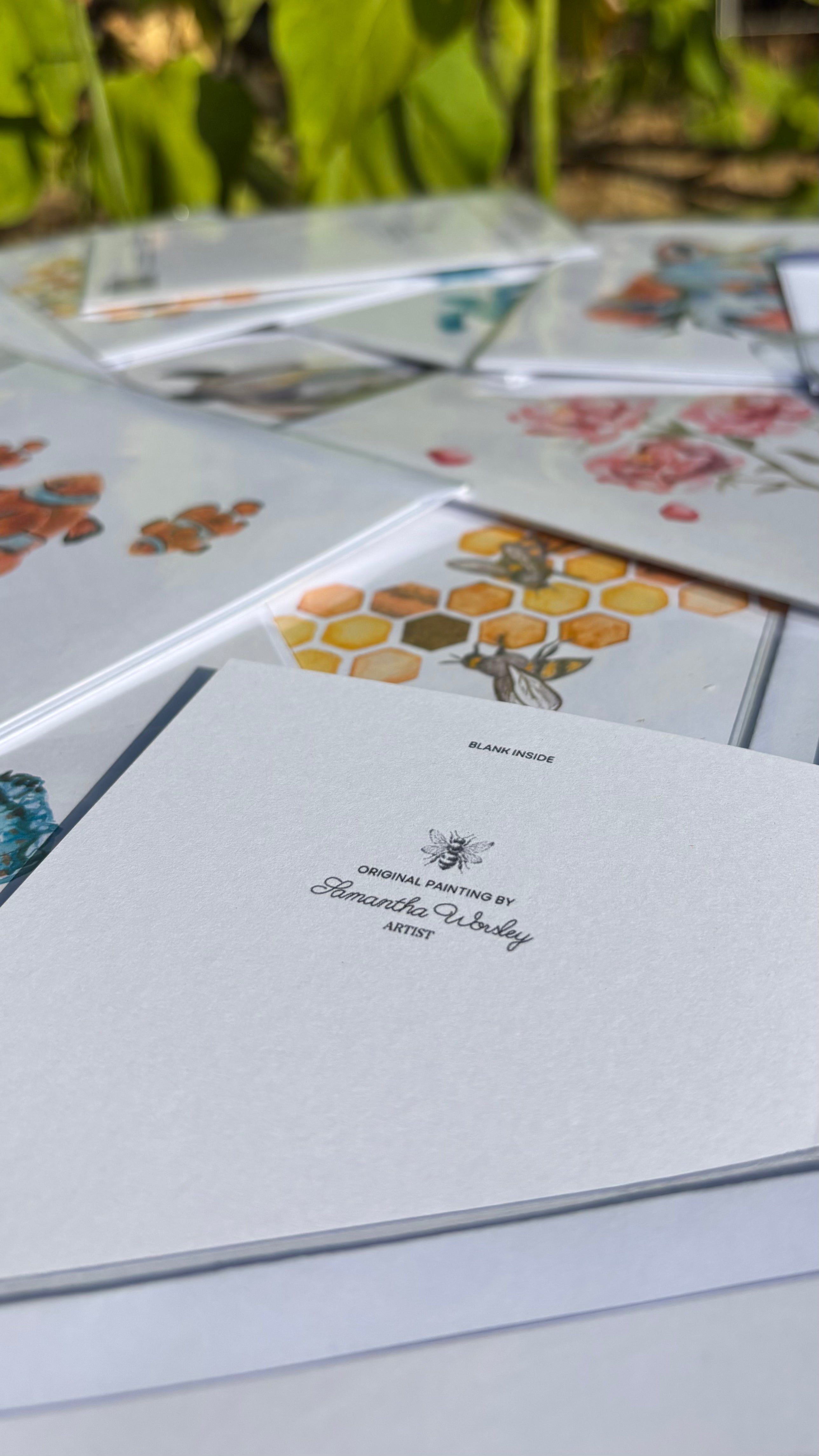 Watercolour Greetings Cards